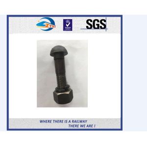 DIN304 railway hex nut and bolt on rails grade 8.8 / 10.9 / 12.9
