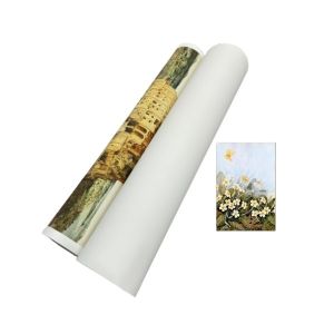 Waterproof 260g Matte Art Polyester Inkjet Canvas Roll For Printing