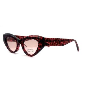 AS073 Acetate Frame Sunglasses for Women with CR 39 Lens Material and Elegant
