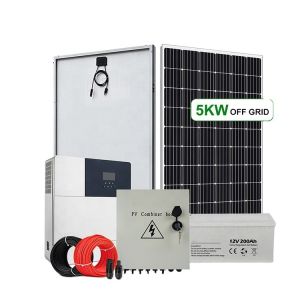 220VAC/380VAC Off Grid Hybrid Power Systems With Monocrystalline Silicon