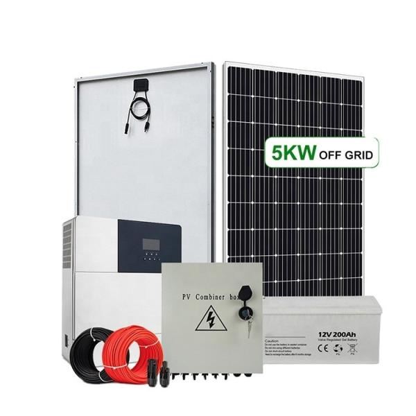 220VAC/380VAC Off Grid Hybrid Power Systems With Monocrystalline Silicon