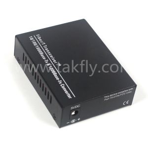 10G Unmanaged Fiber Media Converter with Full/Half Duplex and ST/SC Connection