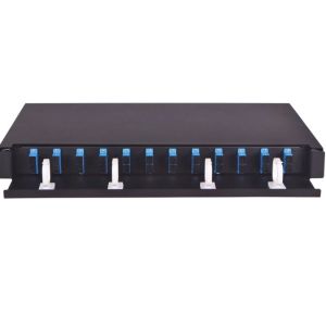 Drawer Type FTTX Accessories 48 Port 19" Odf Fiber Box For Network