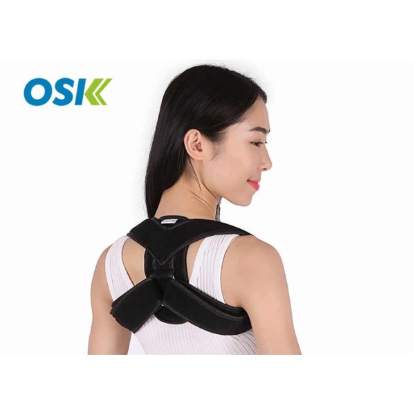 Quality Man And Woman Upper Back Posture Brace Dressing Type With Underarm Pads for sale