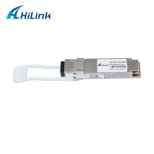 100Gb/s 60km QSFP28 Transceiver Hot Pluggable Duplex LC Connector EML+PIN With
