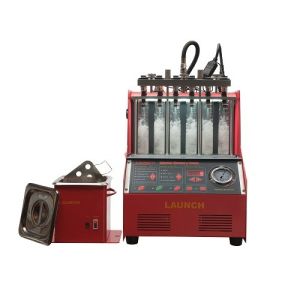 6 Cylinders Fuel Injector Cleaner Machine , High Efficiency Launch CNC602A
