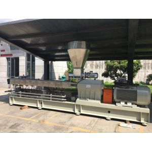 Compounding Twin Screw Extruder For Recycling Fillers Masterbatch Making