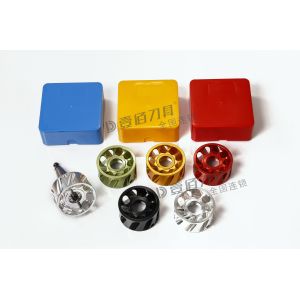 aluminum rounded nut extractor For Dusting CNC Center