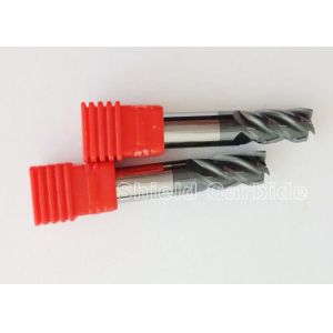 3mm-20mm Diameter Carbide Flat End Mill , 6 Flute End Mill ISO9001 Approved