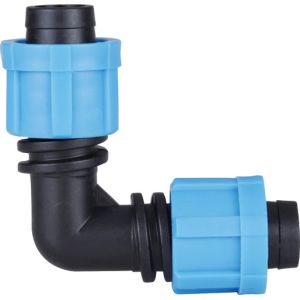 China Strong Irrigation Elbow Fittings Drip Irrigation Fittings Light Weight on sale