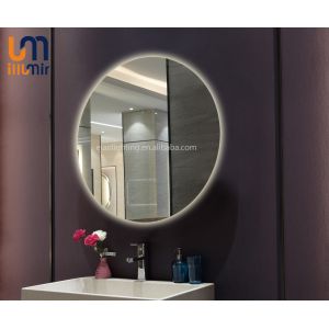 Custom Decor Vanity Mirror With Lights Versatile Mounting For Hotel