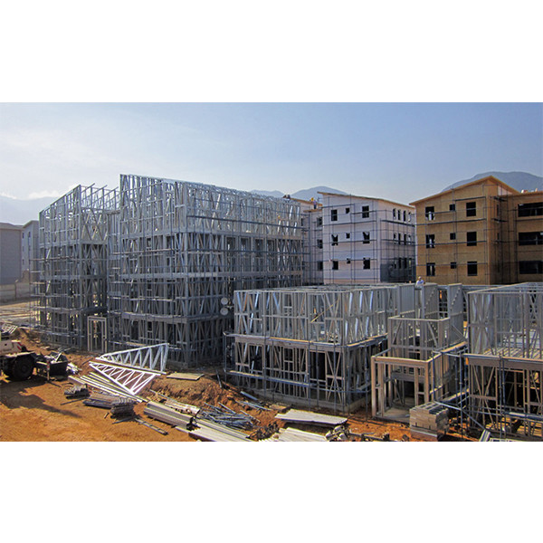 High-Tech Steel Structure Building Specialized In Bolt / Screw Connection