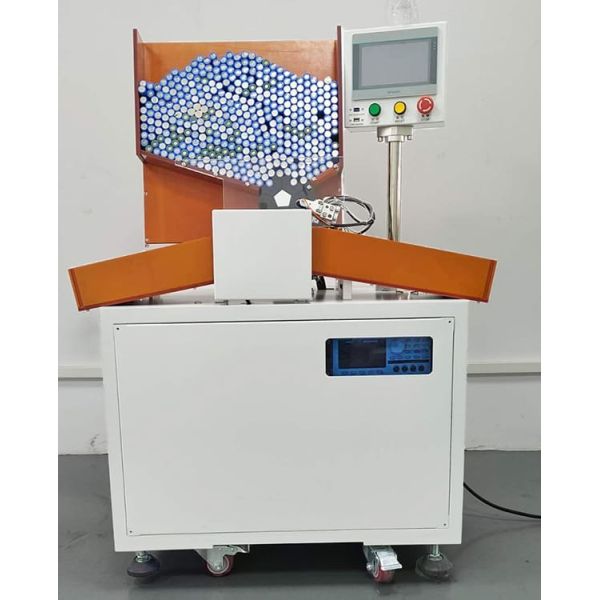 Quality Cylindrical Battery Cell Sorting Machine Tester 5 Channels For 18650 26650 32650 21700 for sale