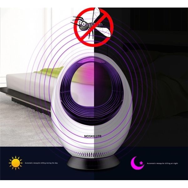 LED USB Mosquito Killer Light 220V LED Electronic Insect Fly Killer air Suction Mosquito Trap Lamp For Home Living Room