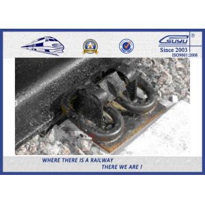Russian Customized Elastic Rail Clips Steel Plain in Track System