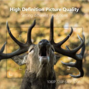 32MP 4G Trail Camera with Fast 0.2s Trigger Time and Photo/Video/Photo Video