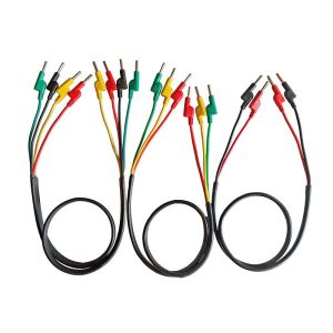 4mm Banana Plug Power Test Leads Multimeter Cable With Protective Coverings