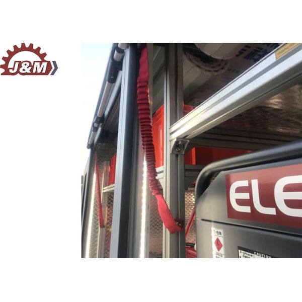 Quality Fire Truck Parts Aluminium Alloy Slide Up Shutter 2000*2000 for sale