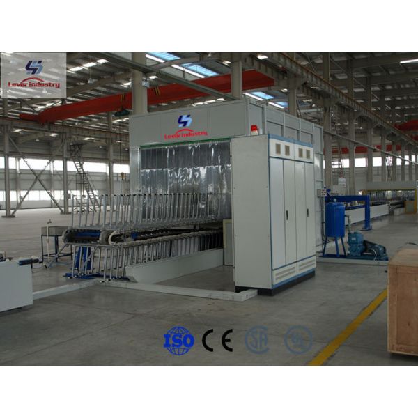 Laminated Glass Bending Furnace , Glass Vacuuming Machine For Bus Windscreen