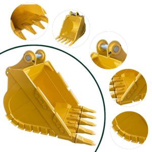 Cat330 Excavator Rock Bucket Q355B MN400 Hardox500 Optional for Excavator