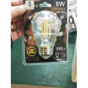 Fashion Style Filament LED Light Bulbs AC 176V - 264V Long Life Design 30000