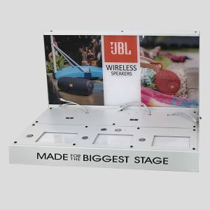 Lightweight Portable Acrylic Stand Display For Rectangular Merchandise