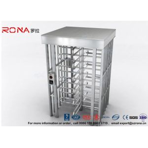 High Safety Pedestrian Turnstile Security Systems Semi-Auto Mechanism Housing