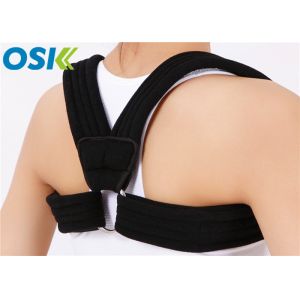 Wearable Posture Support Brace Composite Cloth Material With An Iron Ring