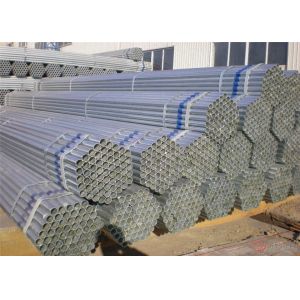 Pre - Galvanized Metal Scaffold Pipe High Strength Threaded Scaffold Tube