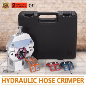 Hydraulic Hose Crimping Machine A/C Hose Crimper Tool Kit