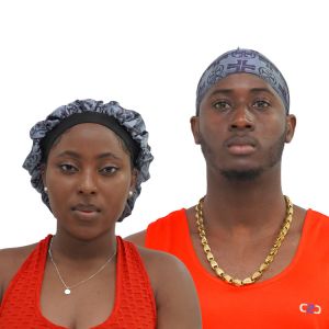 Headbands Fashionable His And Hers Durag And Bonnet