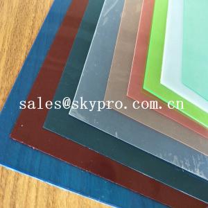 Wholesale High Rigidity Glossy PVC Plastic Product Transparent Rigid Plastic PVC Sheet For Plastic Coating from china suppliers