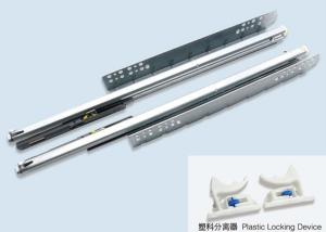 Wholesale Concealed Drawer Slides 3- Fold Soft Closing Full Extension with Tool- free Installation from china suppliers