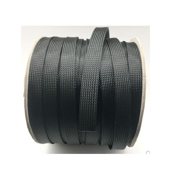 Custom Diameter Flexible Braided Wire Covers For Operating Temperature Range