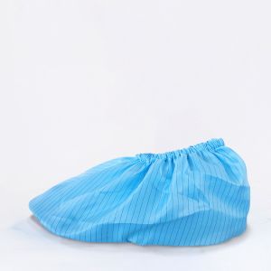 Functional Esd 100% Polyester With Conductive Fiber Anti Static Cleanroom