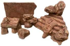 Quality PU Simulation 3d Vivarium Background Hiding Hole for Snake and Lizard for sale