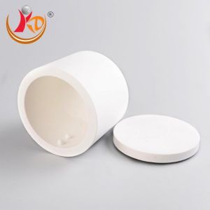 China 500ml 95% Alumina Ceramic Jar For Vibration Grinding Mills 3.8g/Cm3 Density on sale