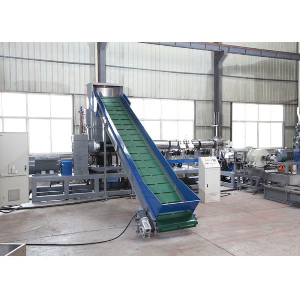 Customized Plastic Pelletizing Line HDPE Pellet Recycle Machine Low Electricity