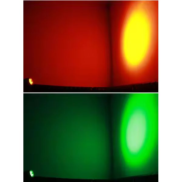 108W IP65 Battery Powered LED Par Cans Waterproof IRC Remote Control