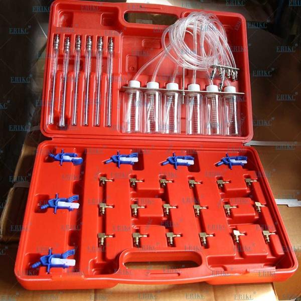 Quality Diesel Injector Flow Meter Test Kit E1024119 Common Rail Fuel Tester Set Auto Tools Nozzle Tester Return Flow Metering for sale