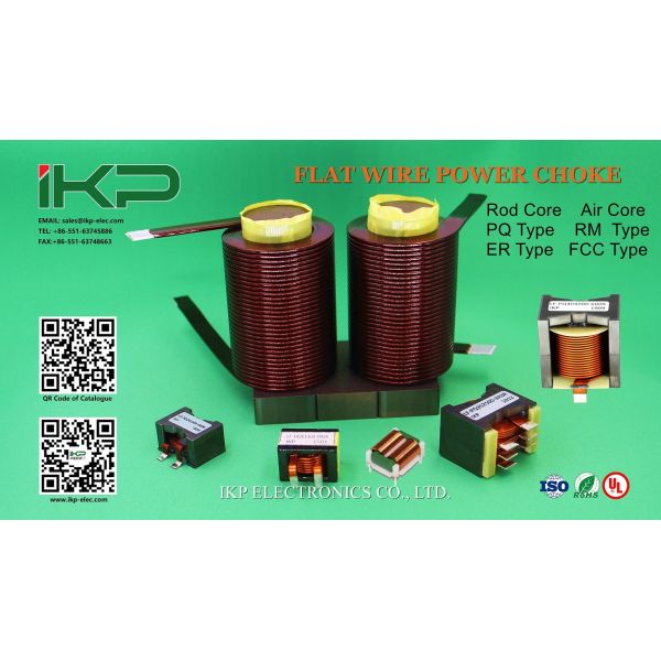 PQ3525 Type Flat Wire Winding Power Line Choke of IKP Electronics