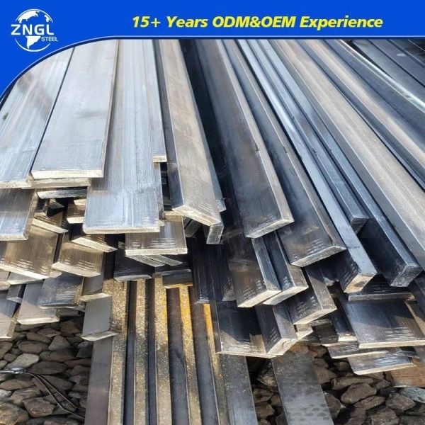 Silver Surface Flat Steel ASTM A36/1020/1035/1045/ A29/4140 etc Web Width 96mm