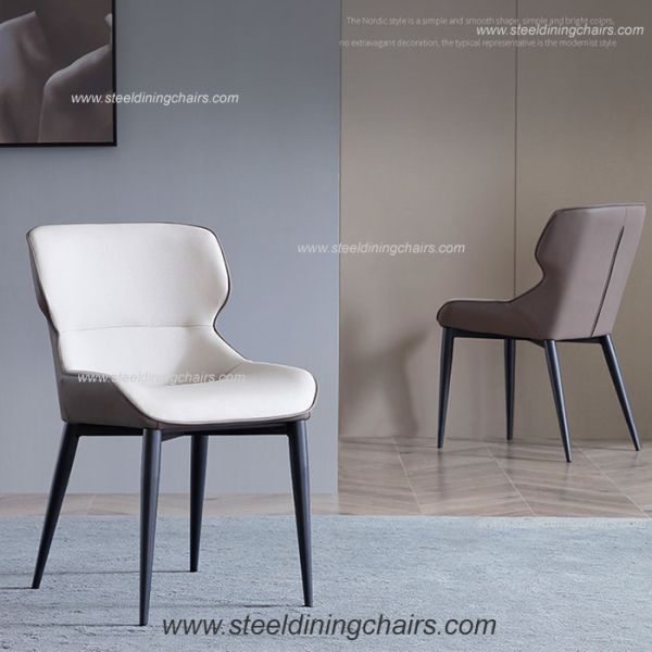 Nordic Velvet Upholstered Dining Chairs
