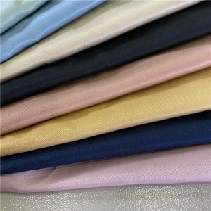 Polyester Microfiber Peach Skin Anti Bacterial Fabric For Beach Pants Summer