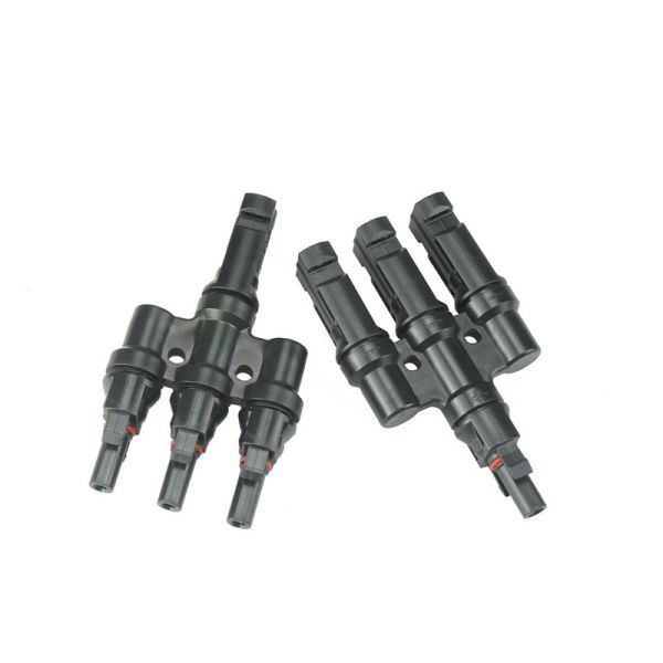 Copper Waterproof Solar Branch Connector IP67 Fixed Connection with Dustproof