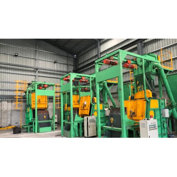 V Process Vacuum Molding Line No Deformation During Pouring Environmental Protection