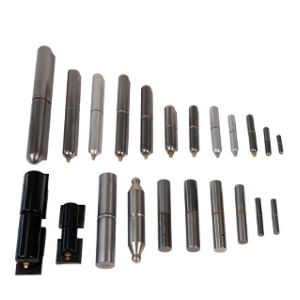 Heavy Duty Steel Weld-on Bullet Hinges With grease fitting