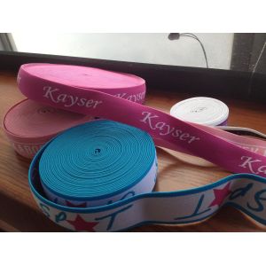 Wholesale garment accessories nylon jacquard elastic tape,new style from china suppliers