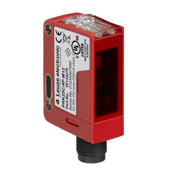 LEUZE LS25C/XX-M12 Laser Sensor - Adjustable Range, M12, IP67 | Warehouse