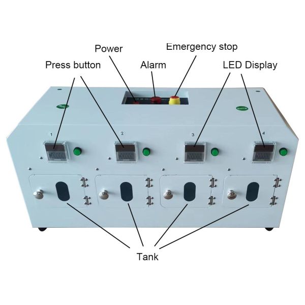 Automatic Solder Paste Thawing Machine With 4 Independent Temperature Control Tanks